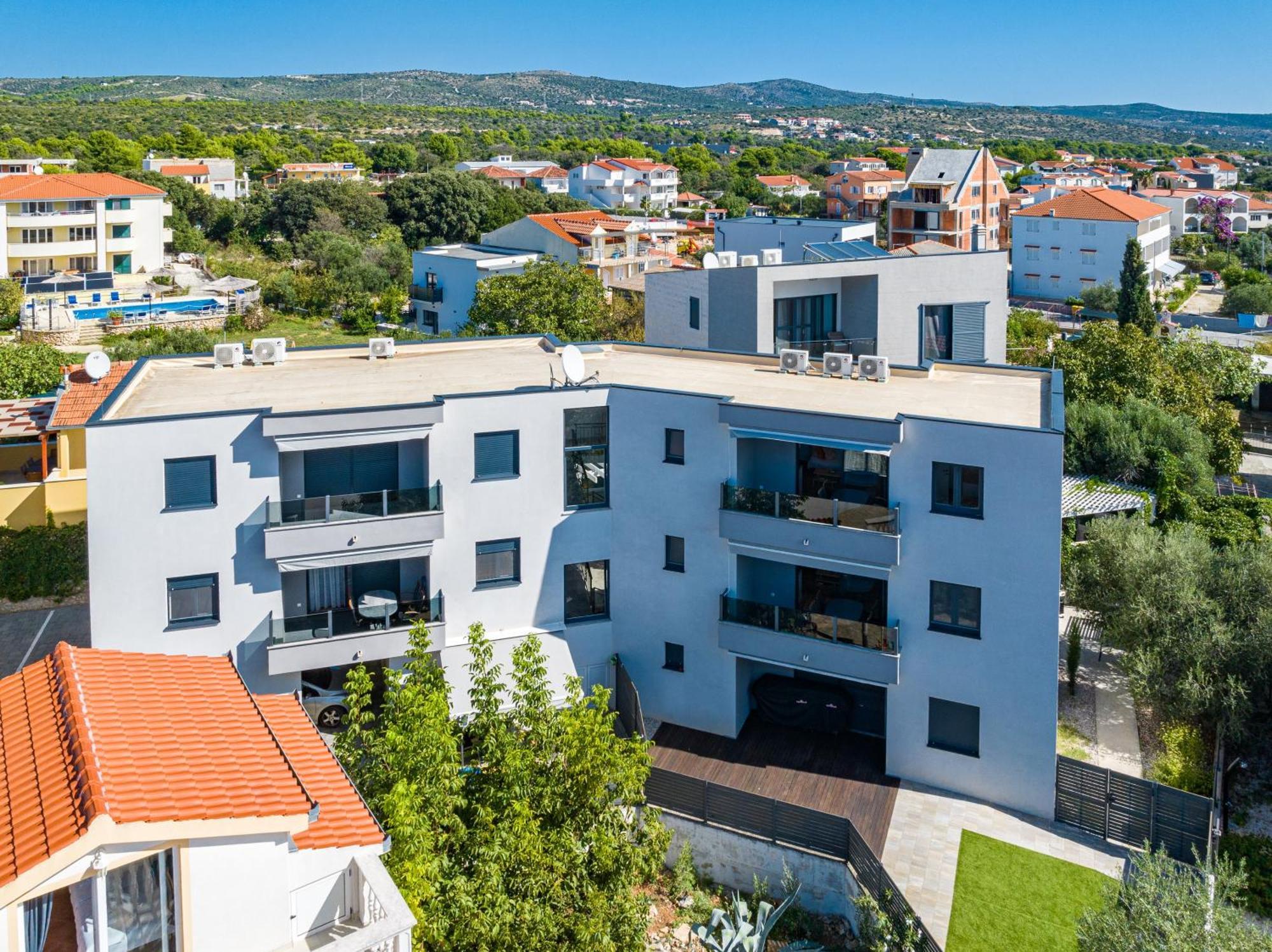Apartments Boomerang Rogoznica  Exteriör bild